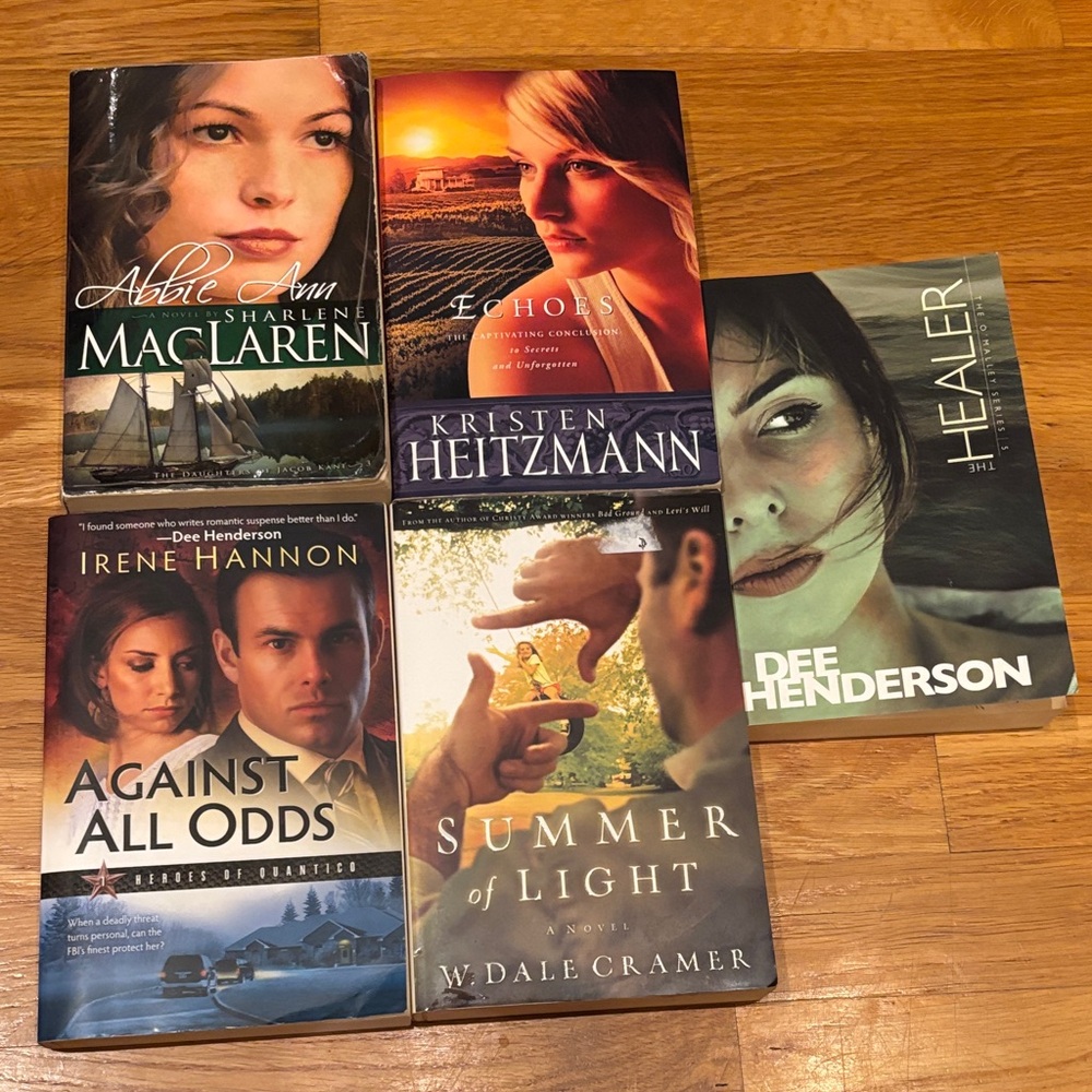 Inspirational Novel Set - Christian Romance Fiction